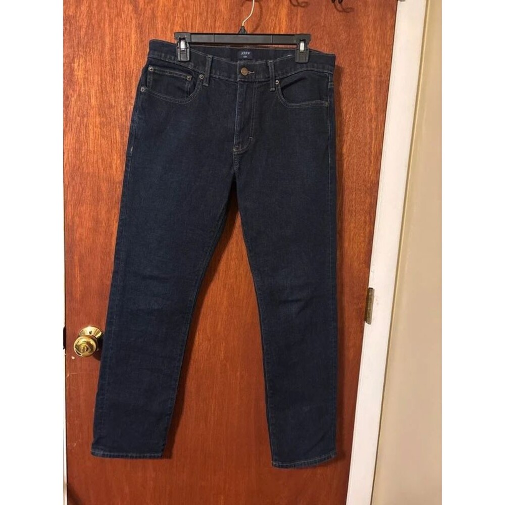 J. Crew Jeans Mens  30 X 30 Flex Straight Leg Blue American Denim Cotton
